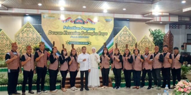 Walikota Kukuhkan Pengurus Dewan Kesenian Kota Palangka Raya Periode 2025 – 2029