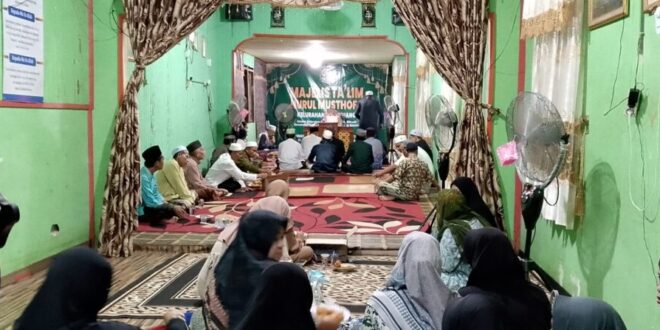 Menebar Cahaya Ilmu di Bangkuang, Majelis Nurul Musthofa Kembali Gelar Pengajian Rutin