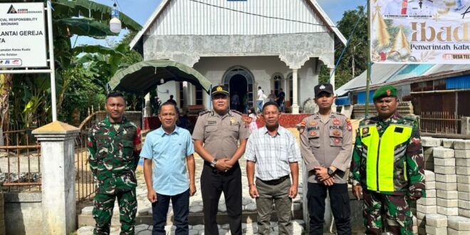Natal Damai di Teluk Betung, Kades Puji Kesigapan Aparat Gabungan