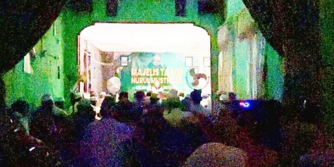 Majelis Taklim Nurul Musthofa Kian Diminati, Pengajian Penuh Makna Warnai Selasa Malam