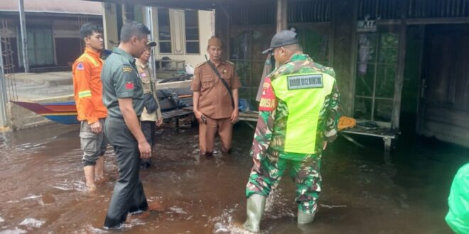 Luapan Sungai Barito Rendam Karau Kuala, Ratusan Rumah dan Jalan Lingkungan Terendam