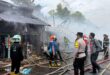 Si Jago Merah Mengamuk, 9 Toko Kayu di Palangka Raya Ludes Terbakar