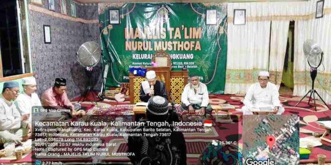 Sempat Terhenti Diterjang Banjir, Majelis Taklim Nurul Musthofa Bangkuang Kembali Bergema