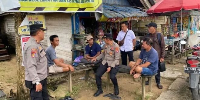 Sambut Ramadan, Polsek Karau Kuala Perkuat Dialog Keamanan dengan Warga