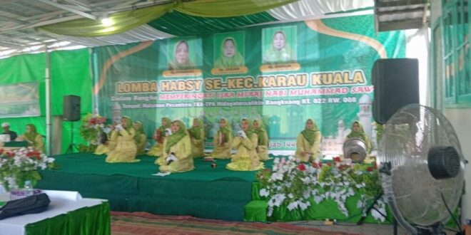 Camat Adransyah: Lomba Habsyi jadi Penguat Silaturahmi Sambut Ramadan di Karau Kuala