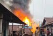 Tujuh Bangunan Terbakar di Mendawai Ujung Palangka Raya, Penyebab Masih Diselidiki