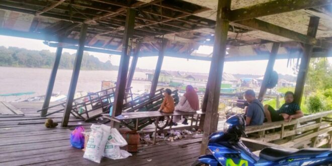Dorong Pertumbuhan Ekonomi, Warga Menanti Perbaikan Dermaga Pasar Mingguan Bangkuang