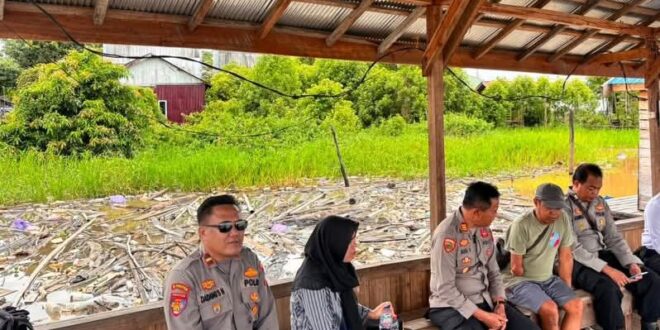 Pancasila dan Keamanan Berjalan Beriringan, Polsek Karau Kuala Perkuat Patroli di Kawasan Strategis