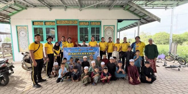 Polsek Karau Kuala Gelar Bakti Religi dalam Rangka HUT Bhayangkara ke-80