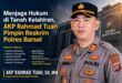 Menjaga Hukum di Tanah Kelahiran, AKP Rahmad Tuah Pimpin Reskrim Polres Barsel