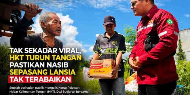 Tak Sekadar Viral, HKT Turun Tangan Pastikan Nasib Sepasang Lansia Tak Terabaikan