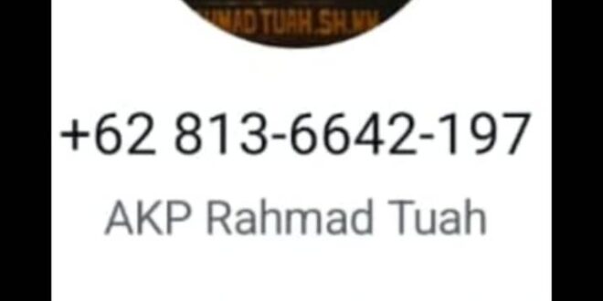 Waspada! Nomor WhatsApp Catut Nama Kasat Reskrim Polres Barsel, Masyarakat Diminta Jangan Terkecoh