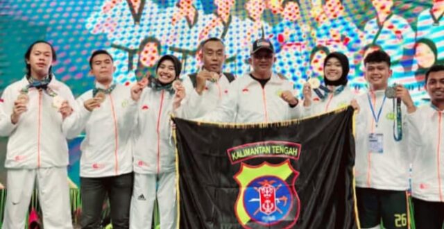 Borong 9 Medali di Kapolri Cup VII, Taekwondo Polda Kalteng Harumkan Nama Daerah di Pentas Nasional