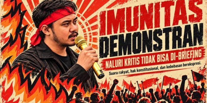 Damai Alam Usop: Demokrasi Tak Boleh Alergi Kritik, Naluri Kritis Rakyat Tak Bisa Diatur
